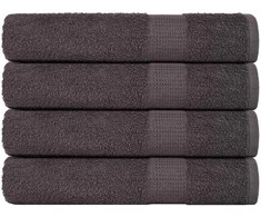 Rankšluostis Rankšluosčiai, FROGN, 4 vnt., antracito spalvos, 100x200 cm, 360 g/m²