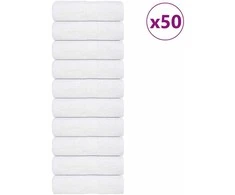 Rankšluostis Rankšluosčiai, FROGN, 50 vnt., balti, 30x30 cm, 360 g/m²
