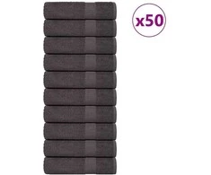 Rankšluostis Rankšluosčiai, FROGN, 50 vnt., antracito spalvos, 50x100 cm, 360 g/m²