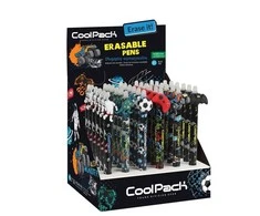 COOLPACK Automatinis trinamasis rašiklis COLORINO Boys Design 0,5mm, mėlynos sp.