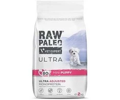 Vetexpert RAW PALEO Ultra Mini Puppy Pork – sausas Maistas šunims – 2kg
