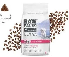 Vetexpert RAW PALEO Ultra Mini Puppy Pork – sausas Maistas šunims – 2kg