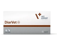 Gyvūnų Papildas - VetExpert Diarvet 6 Tabletės Šunims Ir Katėms, Be Grūdų, Be Gliuteno