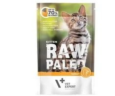 RAW PALEO Kitten Cat kalakutiena – šlapias maistas kačiukams – 100 g
