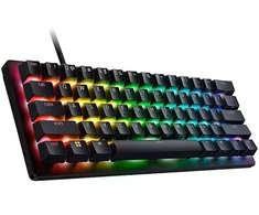 Razer Huntsman V3 Pro Mini Laidinė žaidimų klaviatūra 60%, RGB, US, Juoda