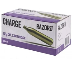 Kapsuły CO2 RazorGun 12g - 50 vnt dėžutėje