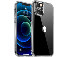 Reals Case ultra 1 mm apsauginis silikoninis dėklas skirtas Apple iPhone 12 Pro Max skaidrus