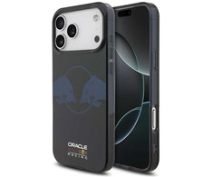 Red Bull Raudona Bull Dėklas Raudona Bull IML skaidrus Two Bulls MagSafe skirtas Apple iPhone 17 Pro Max mėlynos spalvos