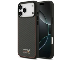 Red Bull Raudona Bull Dėklas Raudona Bull Kevlar Logo Matt MagSafe Apple iPhone 17 Pro Max juodos spalvos