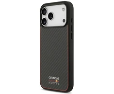 Red Bull Raudona Bull Dėklas Raudona Bull Kevlar Logo Matt MagSafe Apple iPhone 17 Pro Max juodos spalvos