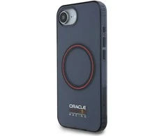Red Bull Raudona Bull Raudona Bull PC/TPU Raudona Ring MagSafe dėklas skirtas Apple iPhone 16e mėlynos spalvos