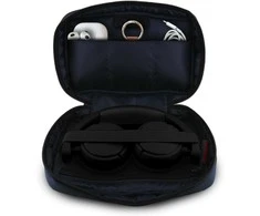 Red Bull Raudona Bull Raudona Bull PU Oversize Logo Travel Kit mėlynos spalvos