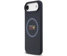 Red Bull Raudona Bull Raudona Bull Silicone Mėlyna Ring MagSafe dėklas skirtas Apple iPhone Air mėlynos spalvos