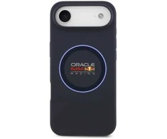 Red Bull Raudona Bull Raudona Bull Silicone Mėlyna Ring MagSafe dėklas skirtas Apple iPhone Air mėlynos spalvos