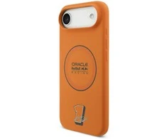 Red Bull Raudona Bull Raudona Bull Silicone Mėlyna Ring MagSafe dėklas skirtas Apple iPhone Air oranžinės spalvos