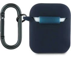 Red Bull Raudona Bull Raudona Bull silikoninis dėklas ausinėms Apple AirPods 1/2 mėlynos spalvos