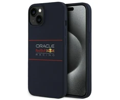 Red Bull Raudona Bull Raudona Bull RBHMP14S24SIHSRV Apple iPhone 14 6.1″ kietas dėklas navy Silicone Horizontal Logo MagSafe