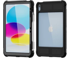 Redpepper vandeniui atsparus galinis dėklas, skirtas iPad 11 (2025) 11 colių A16 / iPad 10 (2022) 10.9 colių – Juodas