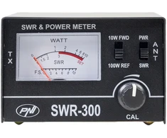 Reflektometras PNI SWR-300 PWR-SWR matuoklis, skirtas radijo antenų SWR matavimui 26-30 MHz dažnių diapazone ir CB radijo stoties galiai matuoti