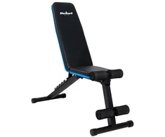 Reinforced incline training bench with leg lock, REBEL ACTIVE