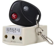 Relė su PNI CA500LR nuotolinio valdymo pulteliu, skirta valdyti 1 arba 2 garažo duris, vartus, užtvaras, 2 relės, 12V maitinimo šaltinis