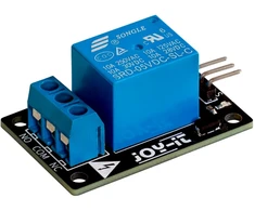 Relės modulis 1 kanalo, maitinimas 5VDC, komutacija 10 A / 230 V AC , 10 A / 30 V DC JOY-IT