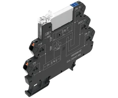 Relės modulis TRP 24VDC 1CO, 1 CO, AgNi, 24 VDC, 6 A, „Push In” tipo, juodas, Weidmuller