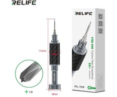 Dėklas Relife RL-729 plieno patrankos karaliaus atsuktuvas +1,5