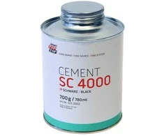 Rema Tip Top REMA Cement SC 4000 Juodas, klijai, juoda, 700g/780ml