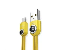 Oem REMAX Kabelis Lemen RC-101m – USB į Micro USB – geltonos spalvos