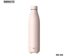 Remax Termosas su belaide kolonėle 500ml RB-M5 BLUETOOTH 5.0 rožinės spalvos