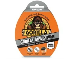 Remonto juosta Gorilla Sidabrinis, vienpusė, 32 m x 5 cm x 170