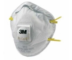Respiratoriai su vožtuvu 3M 8812C3, 3 vnt.