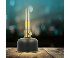 Plastrol "Retro Petroleum" LED lempa juoda FLR-25 Forever Light