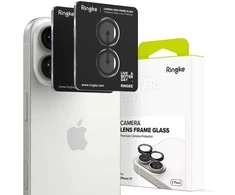 Ringke Camera Frame Protector 2-pack skirtas Apple iPhone 17 – juodos spalvos