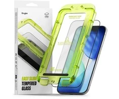 Ringke Easy Slide 2-pack apsauginis stiklas skirtas Apple iPhone 17 Air – juodos spalvos