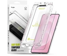 Ringke Easy Slide 2-pack apsauginis stiklas skirta Samsung Galaxy S25 Edge – skaidrus