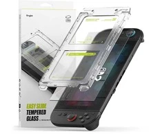 Ringke Easy Slide 2-pack Apsauginis stiklas skirta Nintendo Switch 2 – Transparent