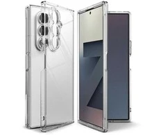 Ringke Fusion dėklas skirtas Samsung Galaxy Z Fold 7 - skaidrus