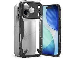 „Ringke Fusion X“ dėklas, skirtas „iPhone 17 Pro Max“ – Juodas