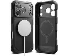 Ringke iPhone 17 Pro Max Dėklas Rugged Gear Magnetic Juodas