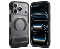 Ringke iPhone 17 Pro Max Dėklas UX Magnetic Smoke Juodas