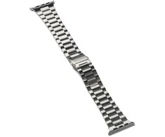 Ringke Metal One Air Bracelet for Apple Watch 8 / 9 / 10 / 11 / SE / Ultra (44 / 45 / 46 / 49 mm) – sidabro spalvos