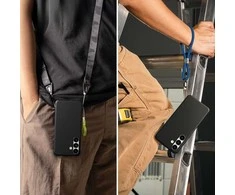 Ringke Onyx Magnetic MagSafe dėklas skirtas Samsung Galaxy S25 FE – juodos spalvos