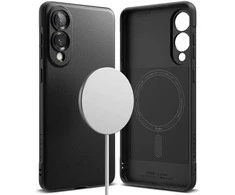 Ringke Onyx Magnetic Magsafe dėklas skirtas Samsung Galaxy S25 Edge – juodos spalvos