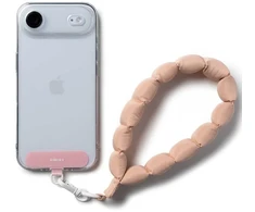 Ringke Rinkge Holder & Puffer Hand Strap Floral rožinės spalvos