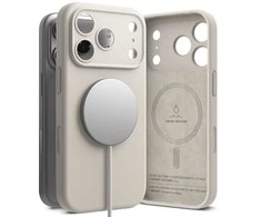 Dėklas Ringke iPhone 17 Pro Case Silicone Magnetic Stone