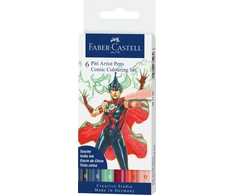 Rinkinys Faber-Castell Pitt, 6 spalvos