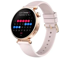 Riversong išmanusis laikrodis GLOW rožinio aukso spalvos SW906 AMOLED double strap