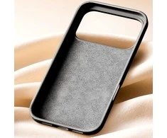 Rock Armor Matte Magnetic Series dėklas skirtas Apple iPhone 17 Pro juodos spalvos